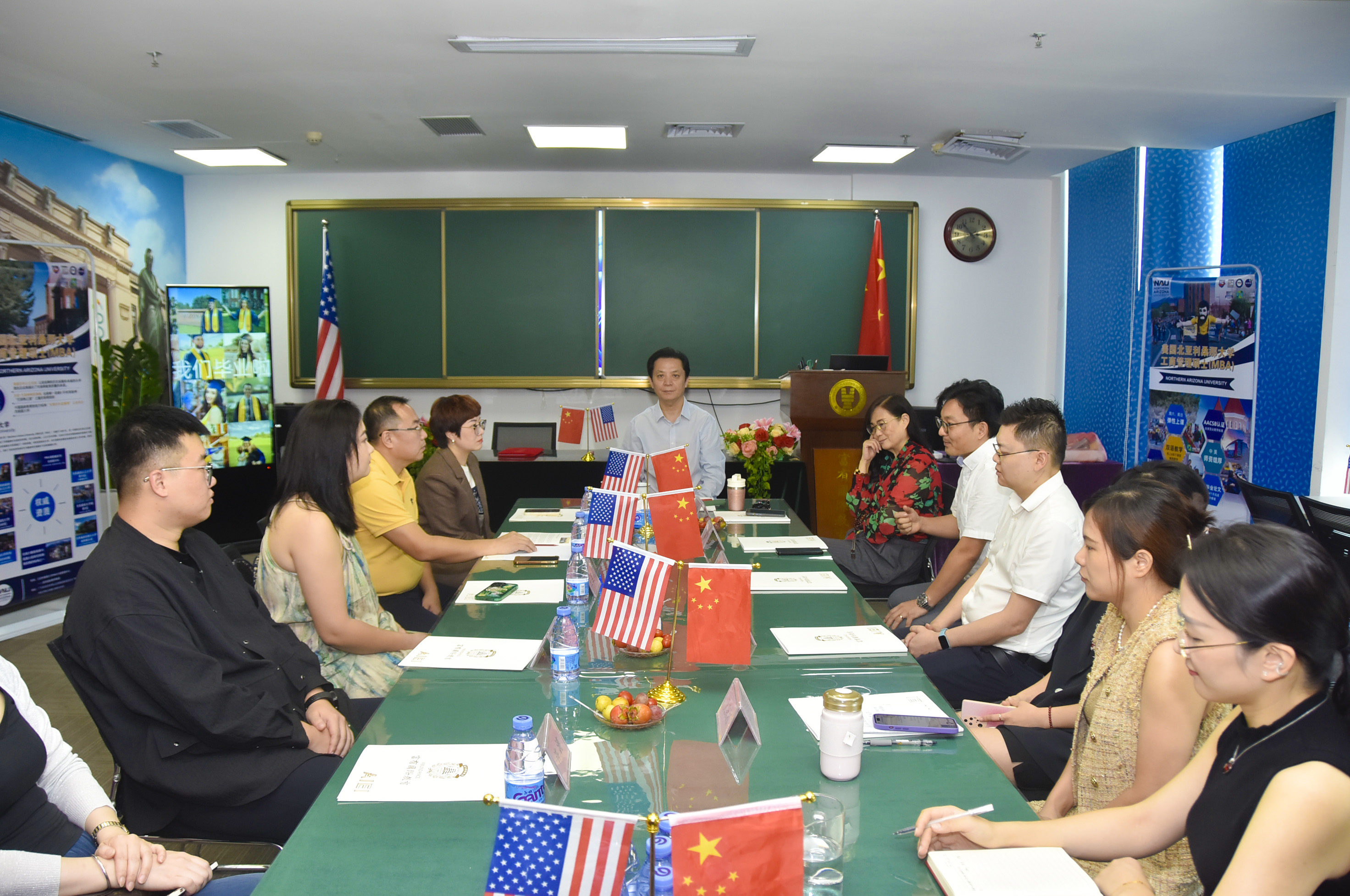 北亚利桑那大学工商管理硕士（MBA）项目签约仪式