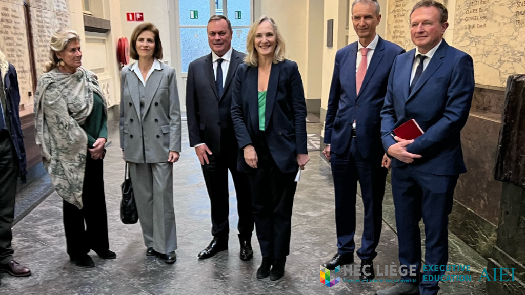 莉莉安公主基金会主席就职演讲在列日大学隆重举办