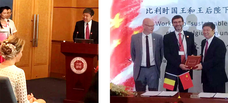 深圳大学与列日大学签订合作